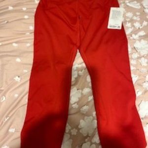 NWT Lululemon InStll HR Tight 25" size 14 red legging